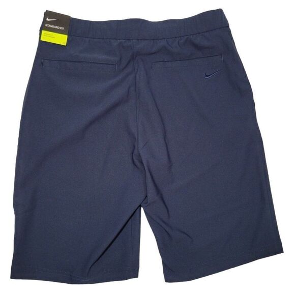 Nike Flex Golf Shorts Womens Small Flex UV Victory Dri-Fit Navy Blue UPF 40+ NWT - Picture 3 of 12